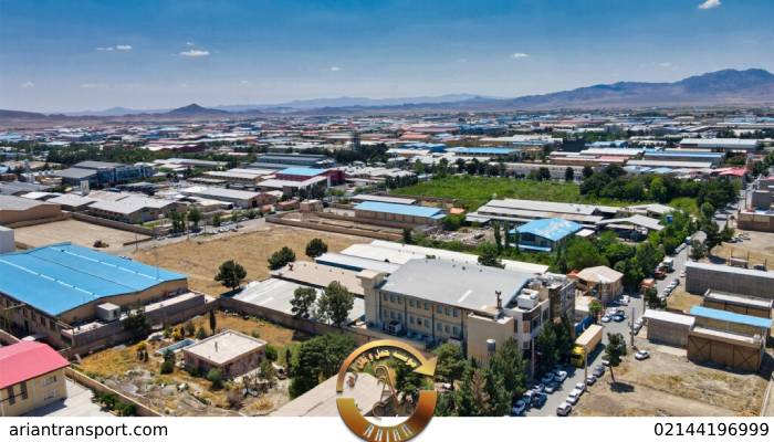 حمل بار از شهرک صنعتی صفادشت