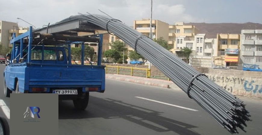 حمل مصالح ساختمانی با نیسان